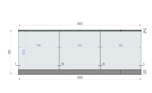 Balustrada 3m ETP001 szkło pochwyt.png