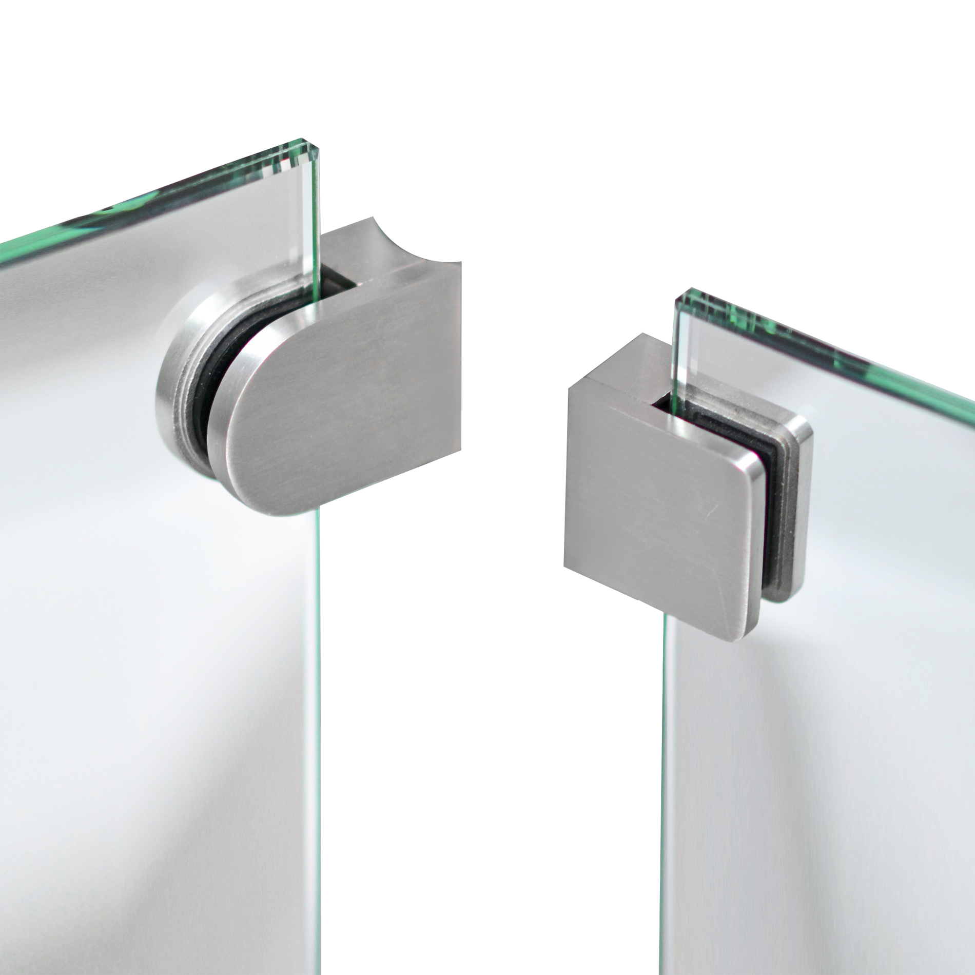 Uchwyty do szkła klamrowe