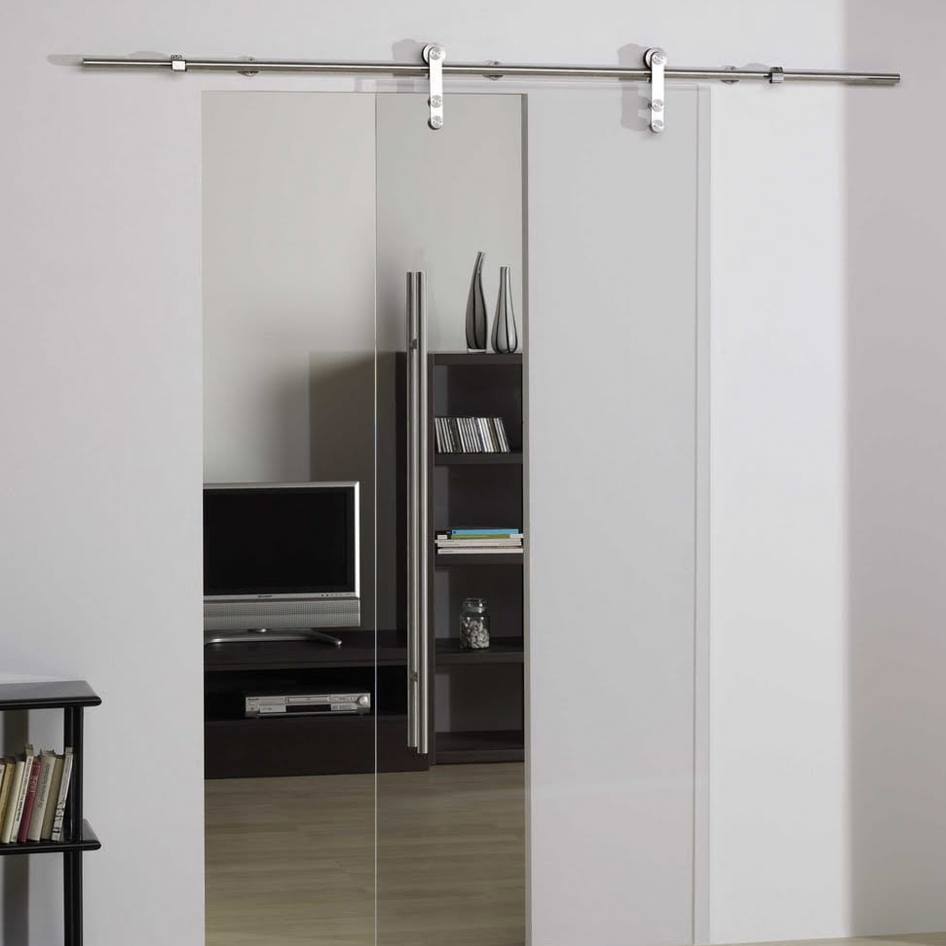 System szklanych drzwi przesuwnych