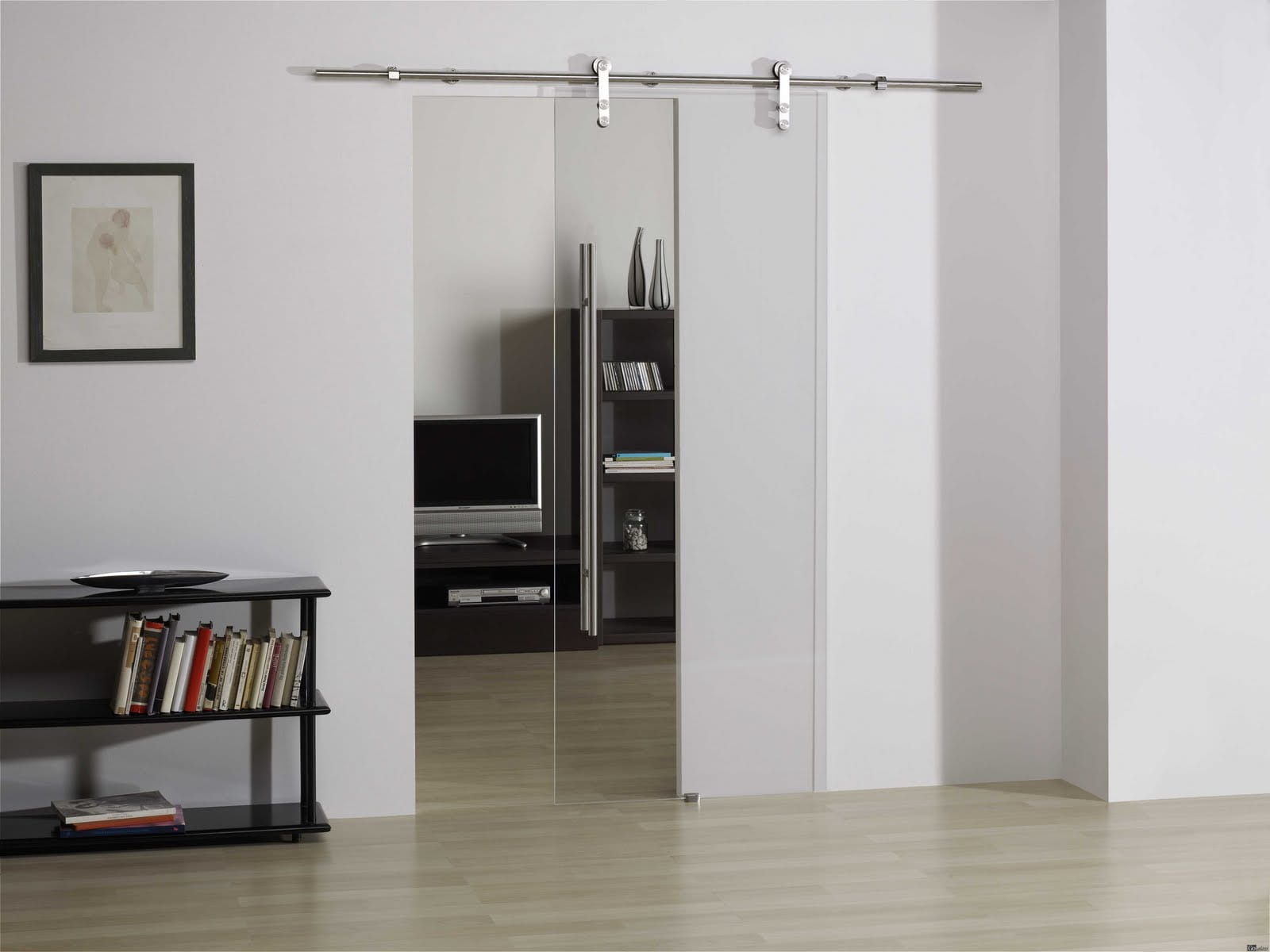 System szklanych drzwi przesuwnych