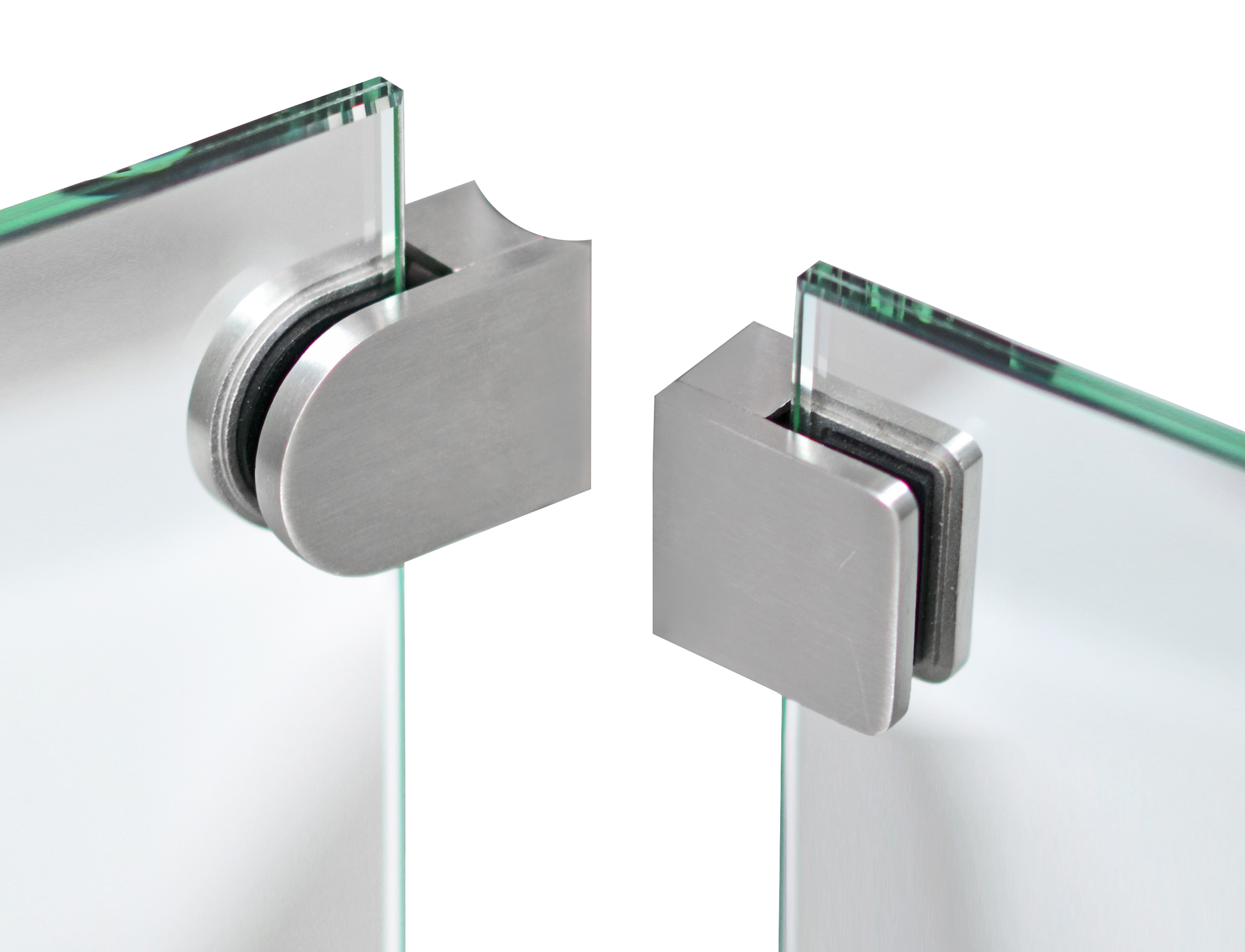 Uchwyty do szkła klamrowe